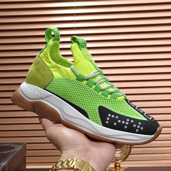 

mens shoes zapatillas hombre lightweight fashion footwears casual luxury lace -up low men shoes cross chainer sneakers, Black