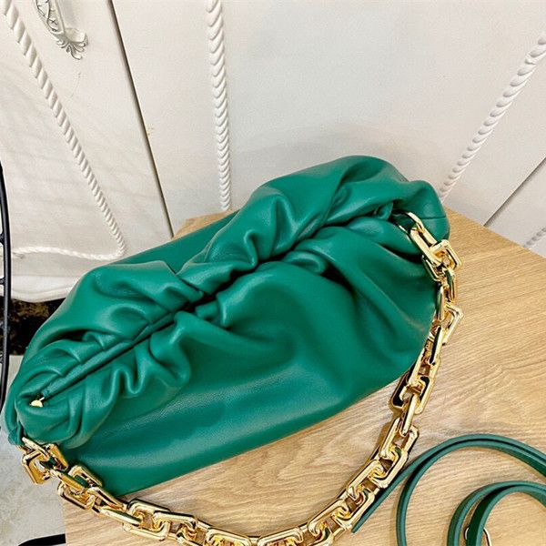 

women's 2020 new fashion versatile small group design single shoulder cross arm hand bag cloud leather women's bag