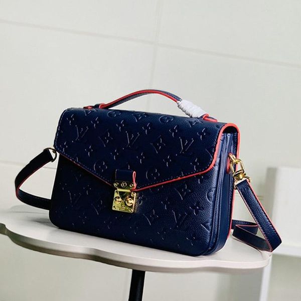 

fashion women crossbody bag simple style lady leather bolsas shoulder bag women handle totes messenger bag with origin box