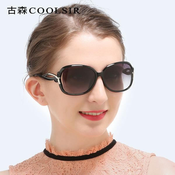 

women's new polarized fashion driving sunglasses, White;black