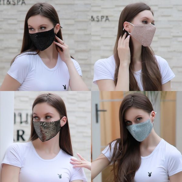 

cotton dustproof mouth face mask anime cartoon kpop lucky bear women men muffle face mouth masks#925, Black