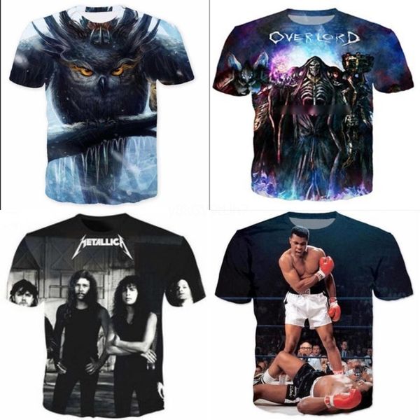 

2020 flame wolf printed 3d t sirts men t-sirts new den tees sort sleeve sirt summer animal dropsiping m-5xl#701, White;black