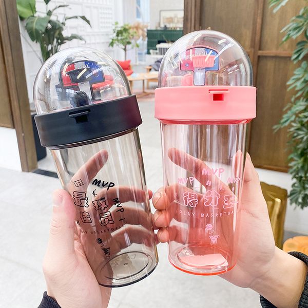 

douyin summer cup basketball cup net red plastic sports kettle seal creative fun shooting cup