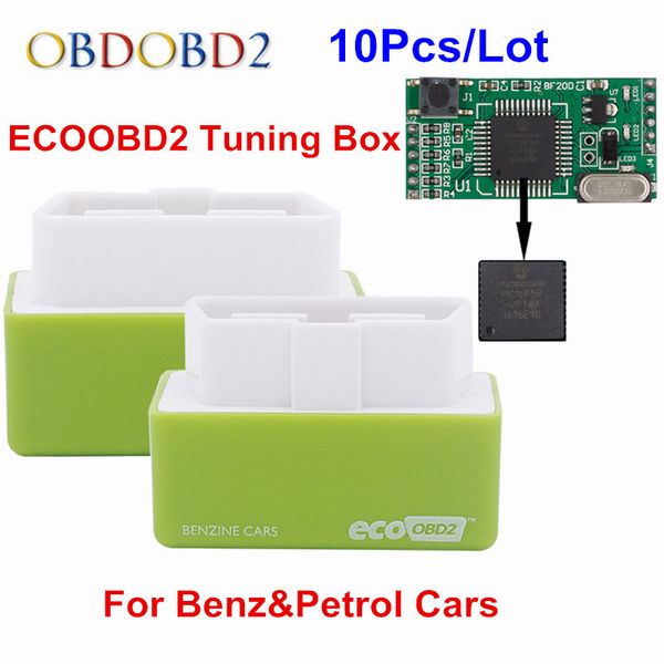 

10pcs/lot nitroobd2 ecoobd2 ecu chip tuning box 15% fuel save economy nitro obd2 eco obd2 for benzine diesel cars more power