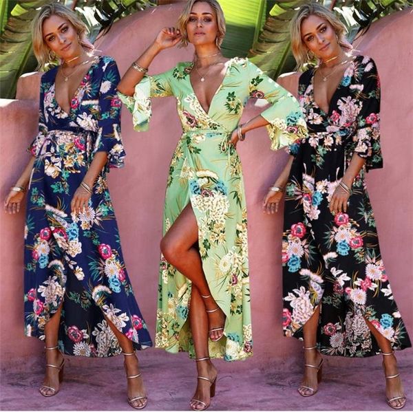 

split clothi dress autumn new fashion split autumn new fashion floral clothi women's dressfloral women's dress, Black;gray