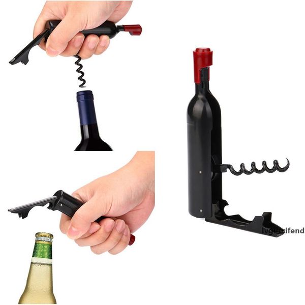 

corkscrew wine opener beer and wine bottle opener cooking tool can beer bottle opener creative gift jxw498