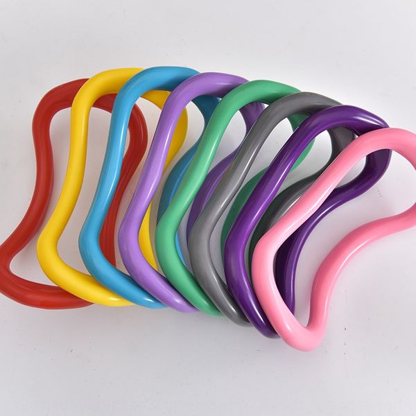 

open shoulder beauty back fitness yoga pilates fascia magic tension ring thin shoulder artifact yoga auxiliary magic ring