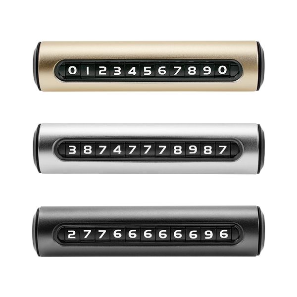 

interior decorations rotatable hidden temporary parking card luminous car auto park sautomobile sticker accessories