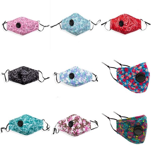 

fashion designer face masks luxury mask washable cloth dustproof outdoor cycling butterfly flower print masks for women men#538, Black