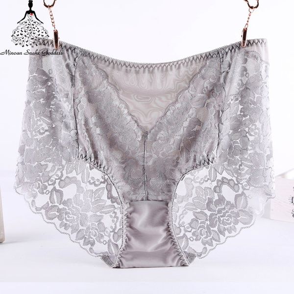 

lace panty cotton briefs for women underwear high waist transparent panties plus size 2xl 3xl 4xl underwear intimates lingerie, Black;pink