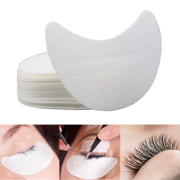 

false eyelashes 50/100pcs disposable under eye pads grafting eyelash extensions paper sticker wraps lint patches makeup tools