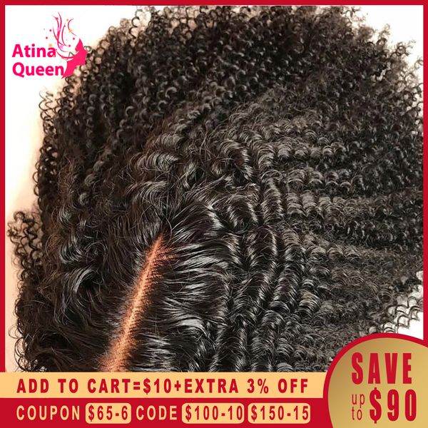 

kinky curly wig mongolian 13x6 deep lace front human hair wigs for black women frontal closure hd full lace afro wig remy 130%