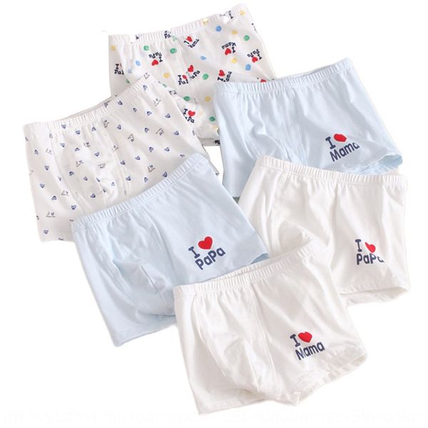 

i love dad and mom autumn new pure cotton children's moldy underwear children's underwear men, Camo