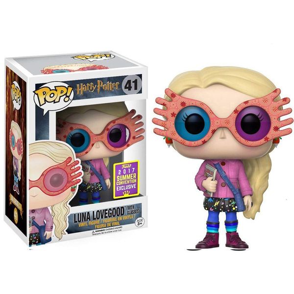 

funko pop harri potter collection model kids toys luna glasses doll 2020 action figure boy toys for children