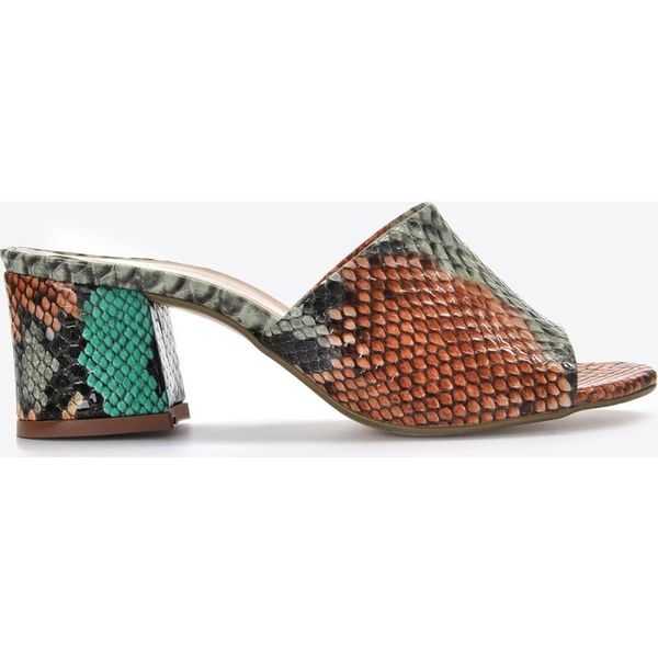 

mink women 's water-green-snake slippers vzn20-087y mink shoes, Black
