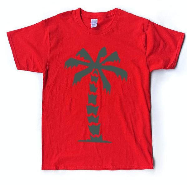 

wehrmacht africa korps palm tree t shirt funny men's cotton street t-shirts round neck short sleeve tees shirt casual printed, White;black