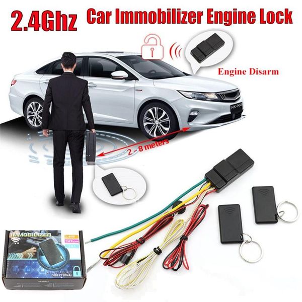 

rfid car immobilizer engine lock anti-hijacking & circuit cut alarm inmoviliza drop shipping