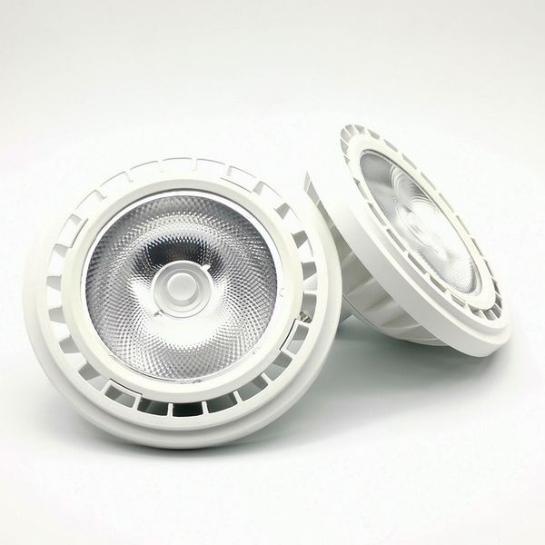 

12pcs ar111 dimmable led qr111 embedded down lamp 10w/15w gu10 led es111 light spotlight lamp ls lighting ac85-265v