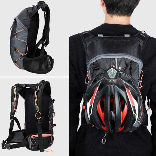 

10l waterproof bicycle backpack cycling bag hiking rucksack men women mtb bike bicycle bag lightweight backpack for