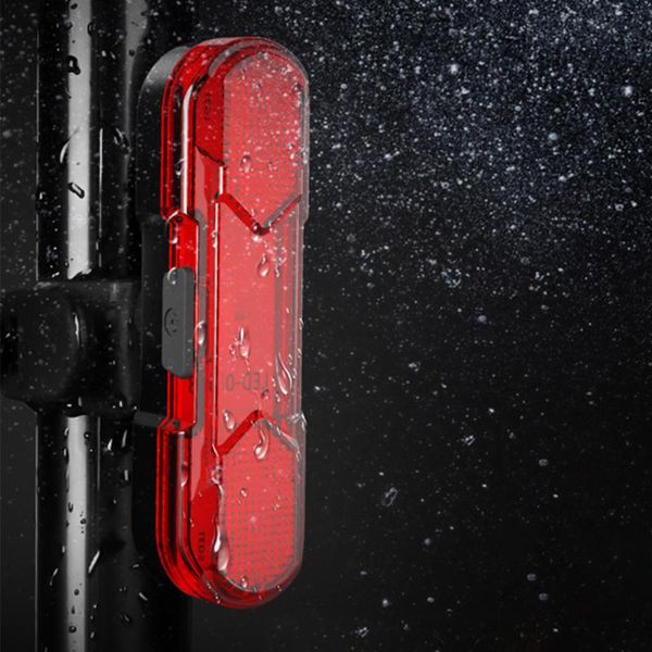 

bike lights outdoor taillight waterproof 5 led mtb bicycle light rear tail red lamp 4 mode usb recharge accessories