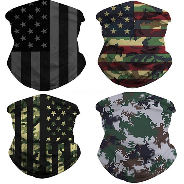 

seamless face mask mouth er bandanas balaclavas headband neck gaiter magic scarf headwear motorcycle cycling party dustproof masks#116, Blue;black