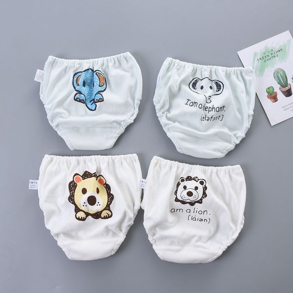 

детское белье 3-8 лет чистого хлопок мальчики и девочки нижнего белья шорты хлеба краткости хлеба брюки детские breifs детских шорты, Camo