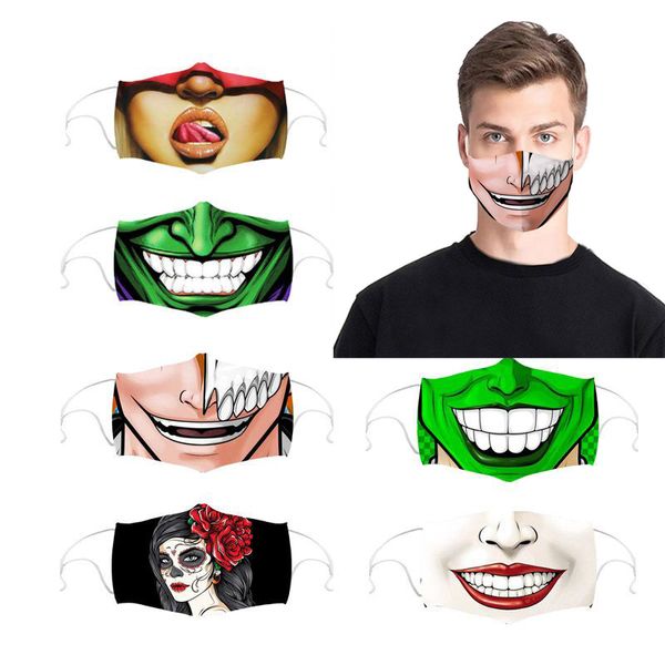 

breathable face masks retractable ear-hanging facial designer face mask dust-proof face mask personalized parody cross-border