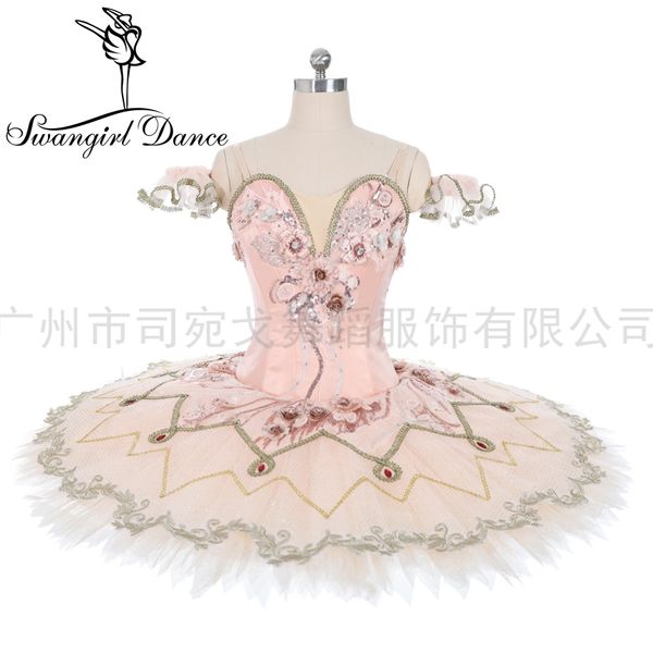 A Beleza Adormecida Competiton Ballet Tutu Mulheres Profissional Ballet Stage Traje Tutu Adulto Panqueca Vestido BT2004