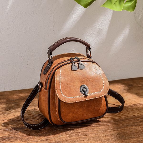 

2020 new women's small backpack backpack women's schoolbag purse small