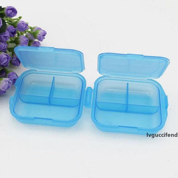 

folding travel portable 2 layer 6 room vitamin medicine pill box case organizer container storage boxes za5444