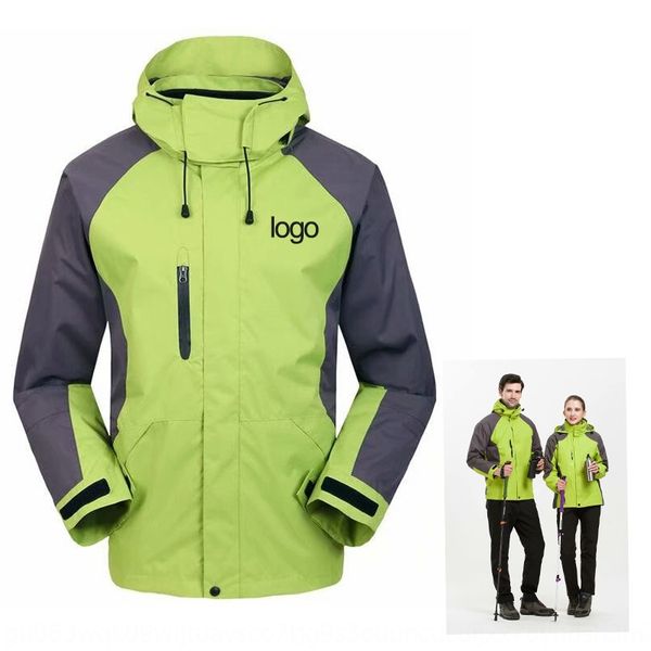 

outdoor jacket printing three-in-one thick bicycle clothing bicycle mountaineering skiing fishing cycling group clothing customized, Blue;black