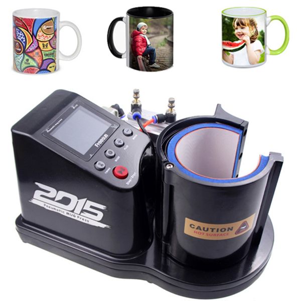 

custom mug printer pneumatic automatic st-110 sublimation mug heat press machine