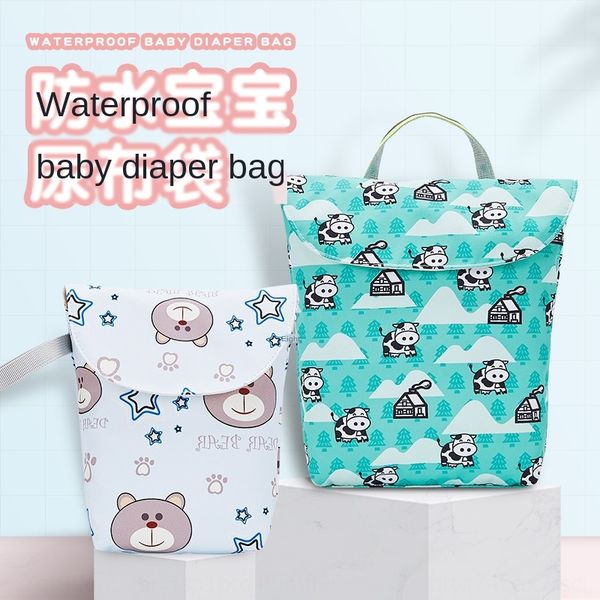 

portable baby storage storage bag mommy waterproof hanging diaper diaper bag