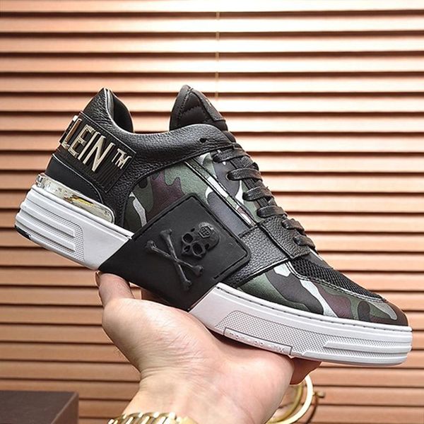 

men shoes luxury rubber sole phantom kick $lo -camouflage mens sneakers zapatos para hombre men shoes casual fast ship with origin box, Black