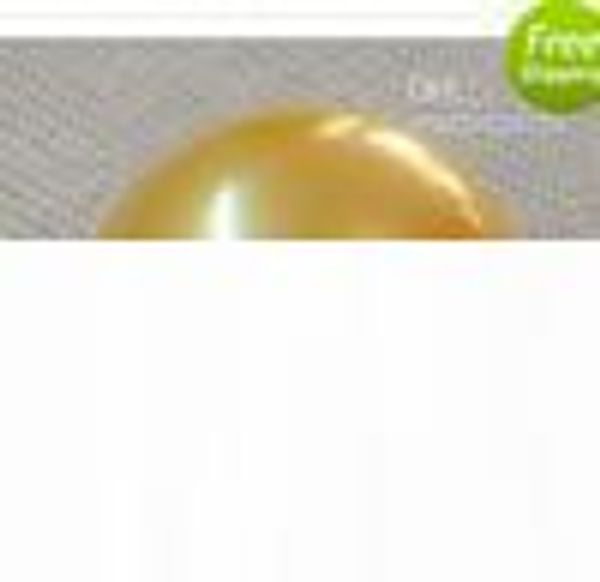 

huge perfect south sea golden loose pearl undrilled 11-12mm, White