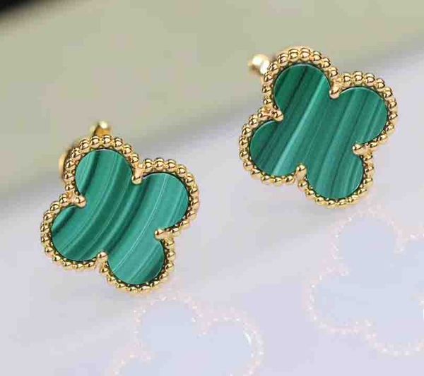 

luxury quality s925 silver charm earring with 1.5cm flower shape and nature shell fashion earrings jewelery wedding gifts ps5709, Golden