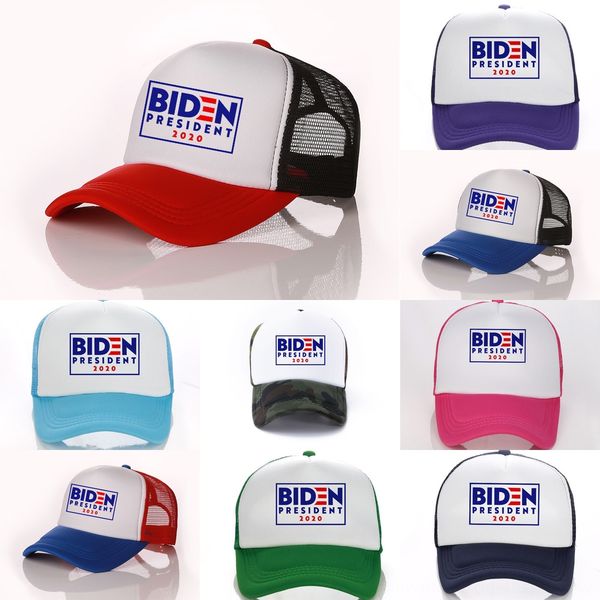 

46r80 biden president sports ball hat usa biden women baseball caps men letters summer mesh patchwork cap outdoor sun cap 2020 peaked hats, Blue;gray