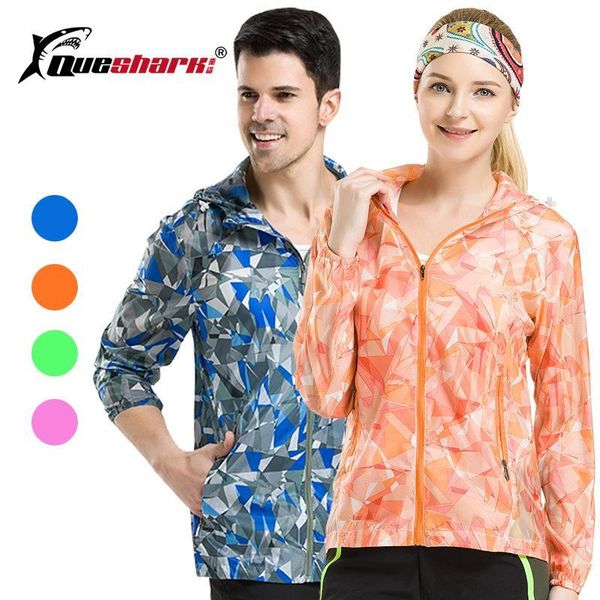 

men women sun-protective running jacket hooded anti-uv ultralight fishing hiking jacket windproof bicycle sports coat quick dry, Black;red