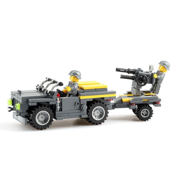 

small granule building blocks military series assembling plastic building blocks difficult educational toy boys and girls chic gift