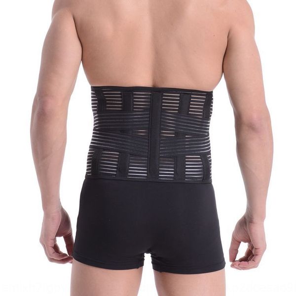 

abdomen warm protection supportbearing waist fitness weightlifting exercise fixed belt warm waist protection, Black;gray