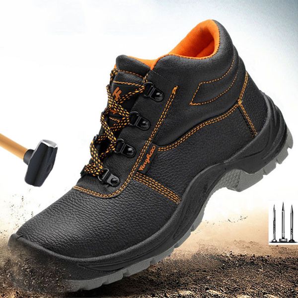 

mens army boot genuine leather vintage lace up waterproof safety shoes black desert combat tactical men ankle boots