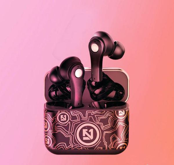 

new touch different color bluetooth headset dual ear stereo wireless bluetooth headset 5.0 in ear
