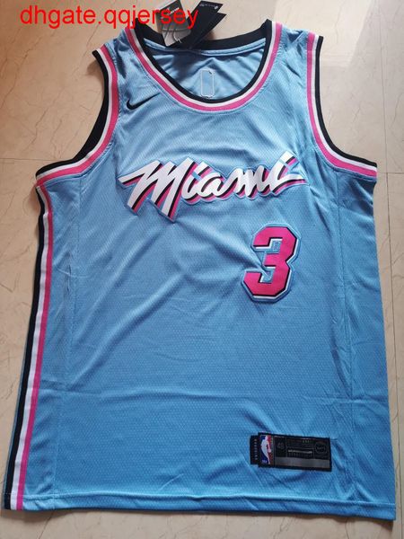 

мужской дуэйн уэйд 2020/20 vicewavejersey - light blue нового магазин большого премиум сбор оригинал фабрика качество хороший! пожалуйста, д, Gray