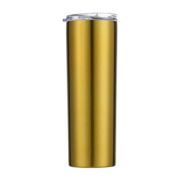 

2020 skinny tumblers stainless steel drinking cup with straw double wall vacuum insulation cup straight portable coffee mug a04 from nkhqb
