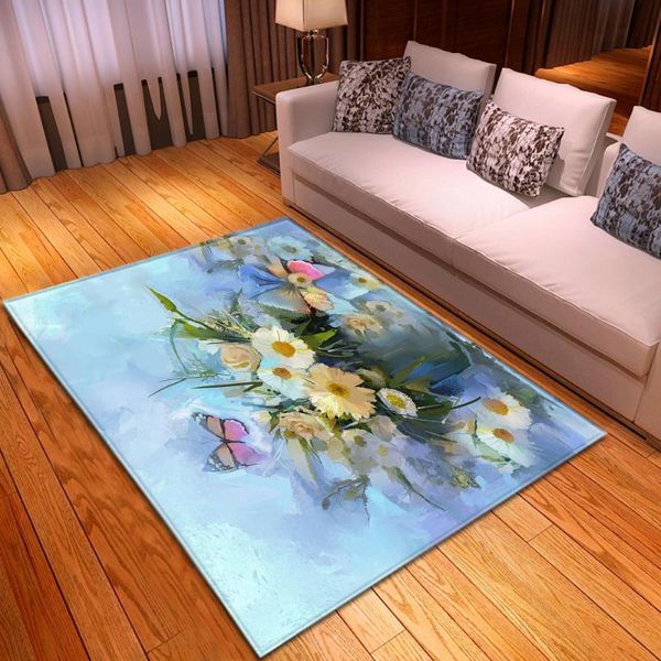 

modern style floor area rug home textile decor bedside corridor rugs non-slip kitchen mat 3d carpets for living room large