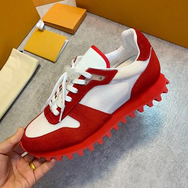 

мужская обувь мода дышащие повседневная обувь для мужчин кожа chaussures pour hommes runner sneaker lu568 мужская обувь повседневная престиж, Black