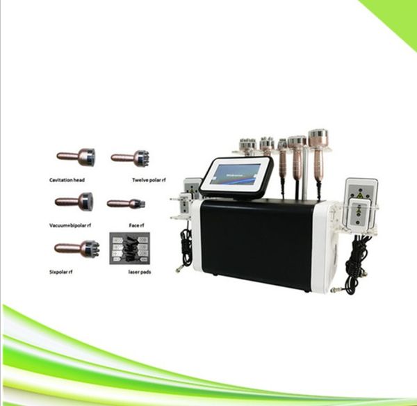 

6 in 1 spa rf fat cavitation slimming lipo laser ultrasound cavitation machine