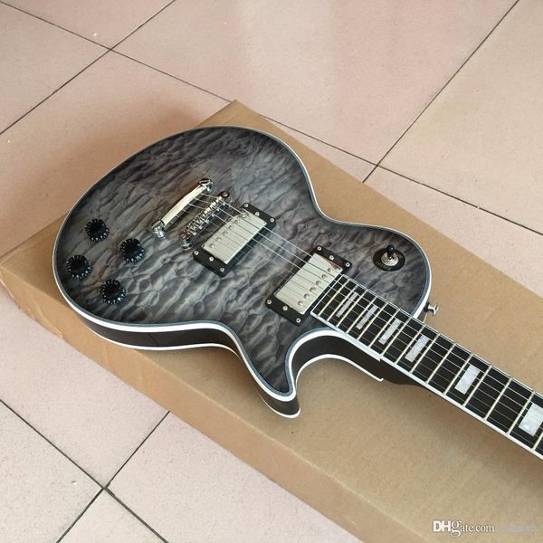 

customized manufacturers wholesale new flame beautiful pattern electric guitar, customized service