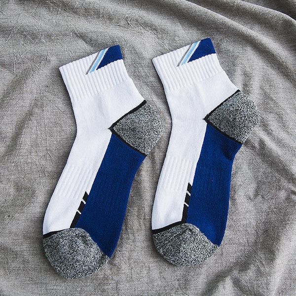 

towel bottom sports men's terry deodorant towel basketball socks cotton mid-tube breathable football basketball climbing socks, Pink;yellow