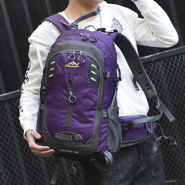 

ci4u1 climbing equipment outdoor product backpack men's and women's light large 40 liters large capacity leisure and practical mou